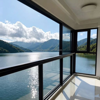 Ventanas Corredizas IBY 110, Ventana de Aluminio con Rotura de Puente Térmico, Resistente al Viento y al Agua, Insonorizada, Aislamiento Térmico, Energy Star