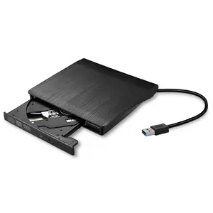 Reproductor de DVD externo con USB 3,0, Unidad óptica para portátil, PC, Dvd, grabador de CD, RW