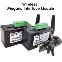 Module d'interface Wiegand sans fil / Convertisseur WG Récepteur et émetteur pour contrôle industriel PLC 220V