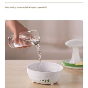 Difusor de Aroma con Diseño de Madera, Humidificador de 0.5L con Luz LED para Hogar, Oficina y Dormitorio - Product Image 2