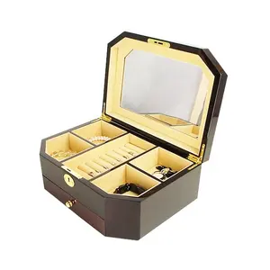 yiwu factory whole sale wood jewelry packaging gift boxes for saudi arabia marker