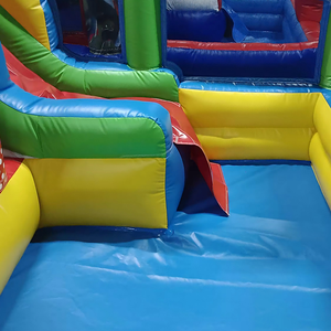 Ngoài Trời Nhà Bị Trả Lại Với Hồ Bơi Lâu Đài <span class=keywords><strong>Bouncy</strong></span> Với Trượt Nhảy Lâu Đài Với Slide Và Hồ Bơi Thương Mại Lâu Đài Bơm Hơi - Product Image 6