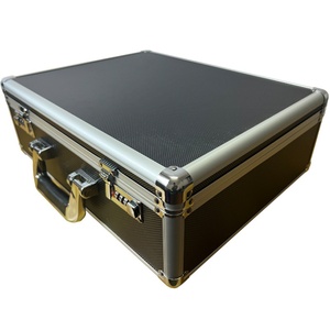 Oficial No. 22 Negro Documento Contraseña <span class=keywords><strong>Caja</strong></span> Satchel Modelo de avión Fotografía y transporte Seguro Personalizado ODM Soporte - Product Image 5