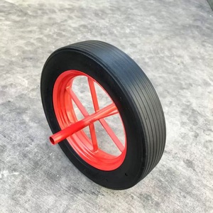 Ruedas <span class=keywords><strong>de</strong></span> Goma Sólida <span class=keywords><strong>de</strong></span> 14 Pulgadas, Eje <span class=keywords><strong>de</strong></span> Acero OEM, <span class=keywords><strong>Llanta</strong></span> con Rodamiento <span class=keywords><strong>de</strong></span> Bolas <span class=keywords><strong>de</strong></span> Alta Capacidad <span class=keywords><strong>de</strong></span> Carga, <span class=keywords><strong>Precio</strong></span> <span class=keywords><strong>de</strong></span> Fábrica Nuevo <span class=keywords><strong>para</strong></span> <span class=keywords><strong>Carretilla</strong></span> <span class=keywords><strong>de</strong></span> Restaurante - Product Image 2