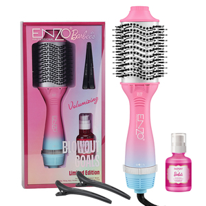 Asciugacapelli <span class=keywords><strong>ENZO</strong></span> con Logo Personalizzato, Potente Phon ad Aria Calda e Fredda, Spazzola Asciugacapelli ad Alta Velocità - Product Image 1