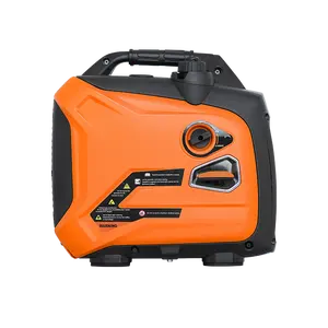 Inverter portabel kecil Super senyap 2000w 3000w, Generator Gas Harga 1kva 2 kva 3kva generator bensin