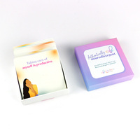 Échantillon gratuit Jeu de cartes d'affirmation personnalisé écologique durable Impression sur papier Cartes d'inspiration Écritures religieuses Prières Cartes chrétiennes