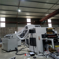 Machine d'impression d'étiquettes flexo autocollantes 10 couleurs rouleau de papier à rouleau imprimante flexographique découpée pour étiquettes