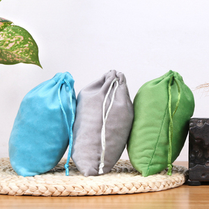 Pochette multifonctionnelle en toile pratique et élégante pour les pique-niques Logo personnalisé Rangement avec cordon de serrage - Product Image 5