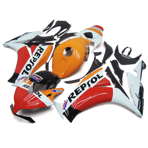 Carenados <span class=keywords><strong>Repsol</strong></span> Naranja Blanco para Carrocería Honda CBR 1000RR 2012-2016 Inyección - Product Image 2