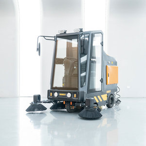 Manufacturer Price Industrial Street Cleaning Cart Power Vacuum Mini <b>Sweepers</b> - Product Image 3