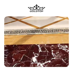 Goldtop Trung Quốc ROSA levanto Đỏ Đá Cẩm Thạch ngưỡng đá slab Countertop Vanity gạch sàn - Product Image 2