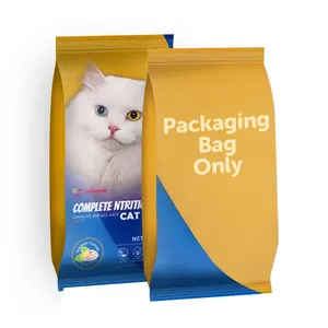 Honghai Customized Logo Pouch Eight Side Seal 5kg Moisture Proof Personalized Pet Food Packaging Bag