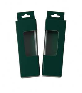 Custom-designed High-end Printed Cardstock Cosmetic Display Packaging <b>Box</b> Window Matt Lamination UV Coating Recycled Materials - Product Image 2