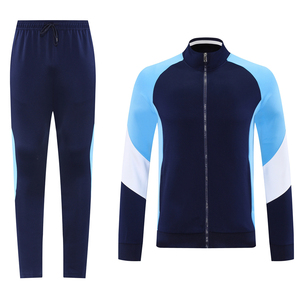 Conjunto de Uniforme de Fútbol Personalizado Temporada 2025-26, Calidad Tailandesa, Uniforme de Fútbol Personalizado para Adultos con Media Cremallera y <span class=keywords><strong>Manga</strong></span> <span class=keywords><strong>Larga</strong></span> - Product Image 4