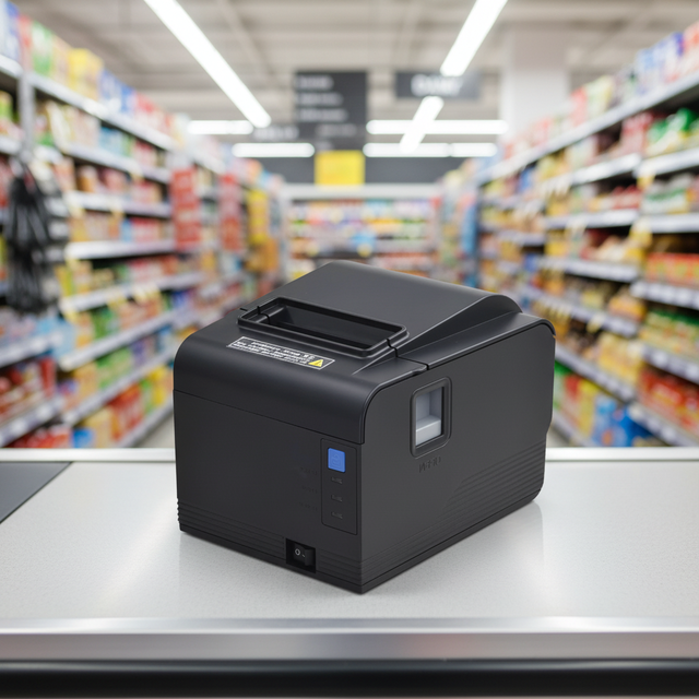 80mm Thermal Printer  Q200H with 1 Years Warranty  With Auto Cutter Receipt Printer USB+LAN