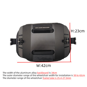 Nuevo Cojín Universal para Respaldo de Silla de Ruedas, Fácil de Instalar, Cómodo, Resistente y Ajustable en Ancho. Fábrica en Venta - Product Image 3