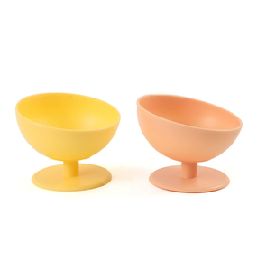 Comederos Elevados de Plástico para Gatos, Tazones para Comida o Agua, Antivómito, Comedero para Mascotas que Evita el Estrés, para Gatos y Perros Pequeños - Product Image 1