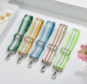 Purse <b>Strap</b> Silver Hardware Wide <b>Bag</b> <b>Straps</b> <b>Replacement</b> Crossbody Adjustable Shoulder <b>Strap</b> For Purses - Product Image 5