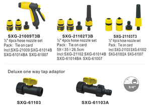Buses de pulvérisation pour tuyau de jardin, buse <span class=keywords><strong>flexible</strong></span> et réglable, jaune, vente en gros, pièces, jaune - Product Image 4