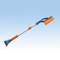 Grattoir de glace 2 en 1 écologique pour voiture, brosse pour la neige, vente en gros, usine directe,