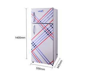 Battery Powered <b>Solar</b> Refrigerator 12V 24V 213L with Doluble Door - Product Image 2