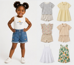 Minimalist Midsummer Kids' Apparel, <b>Mixed</b> Batch Delivery,Random mix, Accept Orders of All Sizes - Product Image 1