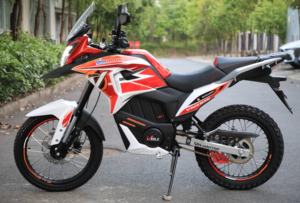 Motocicleta Cross Adv para Adultos con Motor de 18kw y Batería Extraíble Rápida, Motocicleta de Carretera con Certificación Dot Euro5 EEC COC - Product Image 6