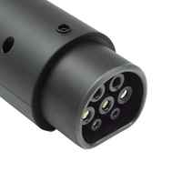 Adaptateur Tesla vers Type 2 pour véhicule électrique, alimentation d'usine, convertisseur EV 32A, borne de recharge Tesla convertie en norme européenne