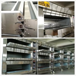 Gastronomie-Küchenausstattung Gewerblicher Edelstahl-Gasbackofen mit Großer Kapazität Smart Panel 3 Etagen 6 Bleche Etagenbackofen - Product Image 2