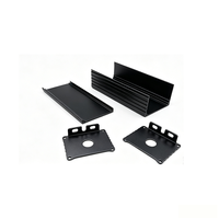 Boîtier en aluminium extrudé sur mesure pour alimentation automobile, dissipateur thermique, boîte en aluminium avec usinage CNC