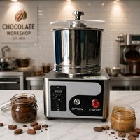 Nouvelle machine à chocolat TUORONG 8lbs, mélangeur de chocolat, broyeur à pierres de cacao, raffineur professionnel