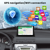 Autoradio Android Podofo 9 pouces pour MAZDA 2/Demio 2002-2007, Carplay/Android Auto sans fil, GPS, WiFi, OEM, ODM, vente en gros