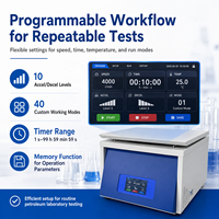 Centrífuga CENLEE DL5A para la Determinación de la Humedad en Petróleo Crudo, Centrífuga de Laboratorio para Pruebas de Petróleo, Analizador de Contenido de Agua, 4x100ml, 4000rpm