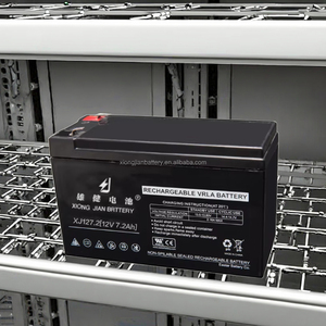Xiongjian 12V 7Ah 20Ah kín AGM chì axit Pin cho up lưu trữ cho 4V/6V/2V công cụ điện đồ chơi năng lượng mặt trời hệ thống 200AH + Tùy chọn - Product Image 1