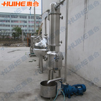 Fruit-sap energiebesparende multi-effect stijgende en dalende film verdamping lage temperatuur vacuüm vloeistof industriële concentrator