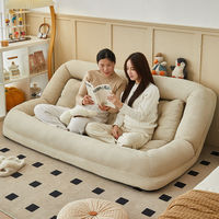 Riesiges Tatami-Stil Schlafsofa, das sowohl als Bett als auch als Sofa verwendet werden kann, faltbares Schlafzimmer-Schlafsofa, Liegesofa für zwei Personen
