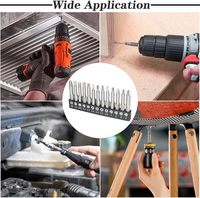 Juego de 13 Puntas Magnéticas para Destornillador, para Herramientas Manuales y Eléctricas - Incluye U, Y, Triángulo, Phillips, Torx y Más, para Electrónica