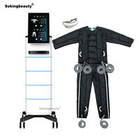 Appareil de pressothérapie vertical professionnel, machine de pressothérapie, 4 modes de massage, combinaison à air comprimé pour le corps entier, clinique