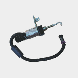 วาล์วโซลินอยด์ตัดน้ำมันดีเซล Longgong XGMA รุ่น D59-105-01 24V สำหรับรถตัก รถขุด อะไหล่เครื่องจักรก่อสร้าง - Product Image 2