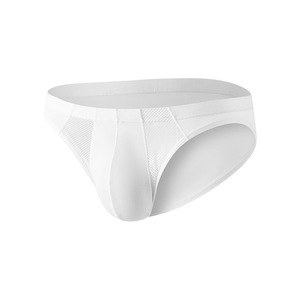 <span class=keywords><strong>Calzoncillos</strong></span> de malla transparente deportivos de talle alto para hombre, elásticos, de seda helada, con diseño hueco, sexy, nueva llegada - Product Image 6