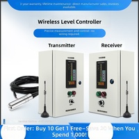 Contrôleur de niveau pour réservoir d'eau et de réservoir de feu WXHB HB-KZQ avec boîtier de commande et capteur de pression sans fil 4G