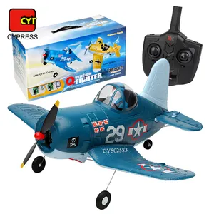 2022 nuovo Design radiocomando aereo giocattoli per bambini 2.4GHz 4 canali Warcraft Fighter Cartoon RC elicottero giocattoli