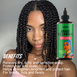 Luxfume <span class=keywords><strong>Rinçage</strong></span> Nettoyant à l'Acide Acétique <span class=keywords><strong>de</strong></span> Pomme Herbal Nourrissant Réparateur des Cheveux Rafraîchissant du Cuir Chevelu Élimine l'Accumulation <span class=keywords><strong>de</strong></span> Cheveux Apaise le Cuir Chevelu - Product Image 4