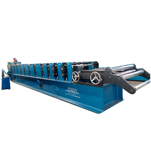 지붕 타일 리지 캡 기계 집 지붕 상단 유압 절단 시스템 타일 롤 성형 기계 금속 스틸 350H 스틸 - Product Image 4