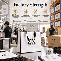 Sacs en papier kraft personnalisés de luxe pour magasins, sacs cadeaux imprimés avec votre propre logo