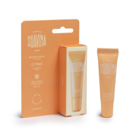Paquete de 10 unidades al por mayor de Dermo-Suavina Citrus Lip Tube, importado de España, ideal para viajes, en formato stick.