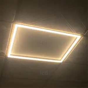 Chuyên Nghiệp 2x2x4 600x600 60x60 48W LED trần ánh sáng bảng điều khiển LED phẳng ánh sáng cho siêu thị văn phòng bệnh viện