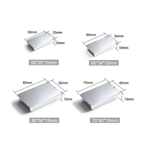 Merrynewon - Latas Metálicas Personalizadas de Alta Calidad, Embalaje para Mentas, Caja Deslizante Rectangular Pequeña para Dulces, Caja Cuadrada para Chicles - Product Image 4