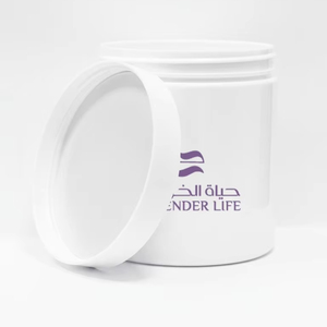 Beurre Corporel 350ml avec Bouchon Blanc, Couvercle Intérieur, Étiquette en Aluminium, Boîte en Cellophane – Fabricant de Marques Privées - Product Image 1